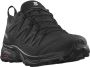 Salomon x ward leather gore-tex Wandelschoen low heren Black Black White - Thumbnail 3