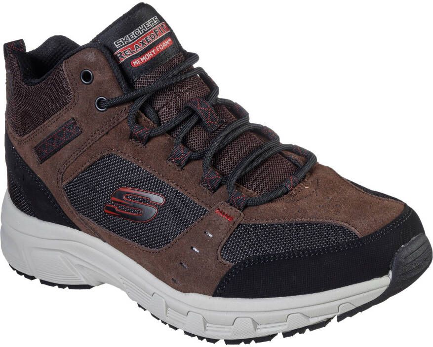 Skechers Oak Canyon Ironhide 51895-CHOC Mannen Bruin Trekkingschoenen Trappers - Foto 3