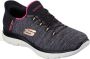 Skechers Instappers SUMMITS DAZZLING HAZE Slip-ins sneaker vrijetijdsschoen met subtiele contrastdetails - Thumbnail 2