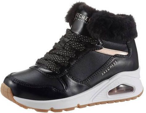 Skechers Kids Hoge veterschoenen UNO COZY ON AIR met air cooled memory foam