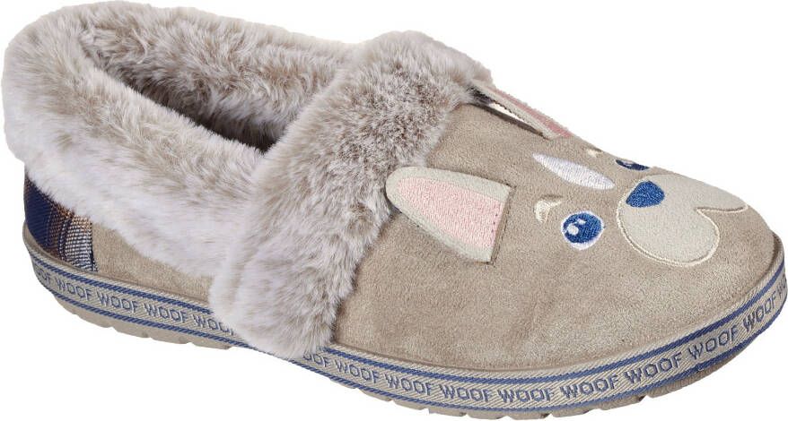 Skechers Pantoffels TOO COZY DOG-ATTITUDE veganistische verwerking