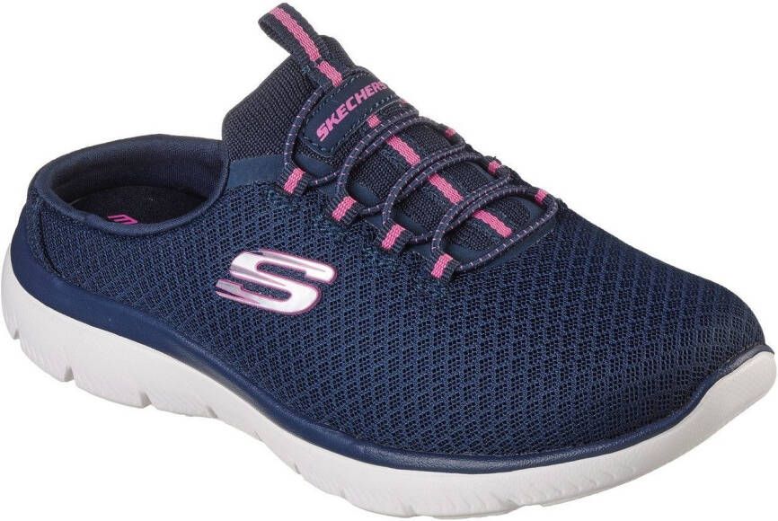 Skechers Sabots SUMMITS SWIFT STEP zomerschoen slippers instapschoen in vegan uitvoering