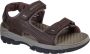 Skechers Bruine Herensandalen met Klittenbandsluiting en Luxe Foam Bruin Heren - Thumbnail 5