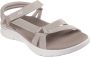 Skechers Sandalen Go Walk Flex Sandal Sublime 141451 TPE Beige - Thumbnail 4