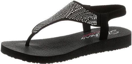 Skechers Sandalen Meditation New Moon met elastiek voor een goede pasvorm