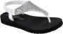 Skechers Meditation Rock Crown Sandals Wit Dames - Thumbnail 3