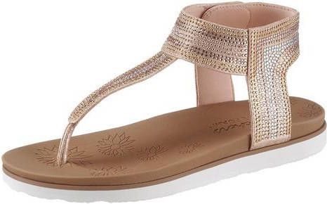 Skechers NU 21% KORTING: sandalen Moon Keepers met luxueuze steentjesgarnering