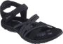 Skechers Comfortabele Sandaal met Memory Foam Demping Black Dames - Thumbnail 3