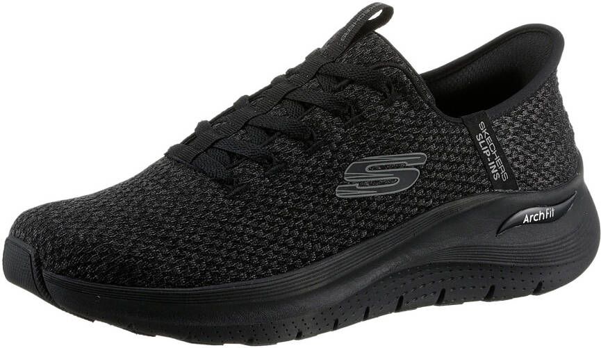 Skechers Slip-on sneakers ARCH FIT 2.0-LOOK AHEAD Slipper vrijetijdsschoen met voorgevormde Arch Fit binnenzool