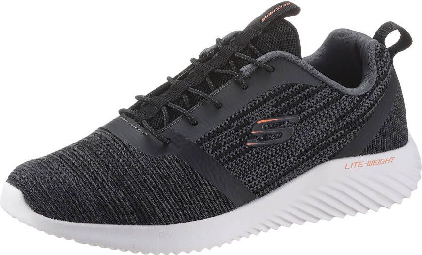 Skechers Slip-on sneakers Bounder Slipper zomerschoen vrijetijdsschoen met lichte zool