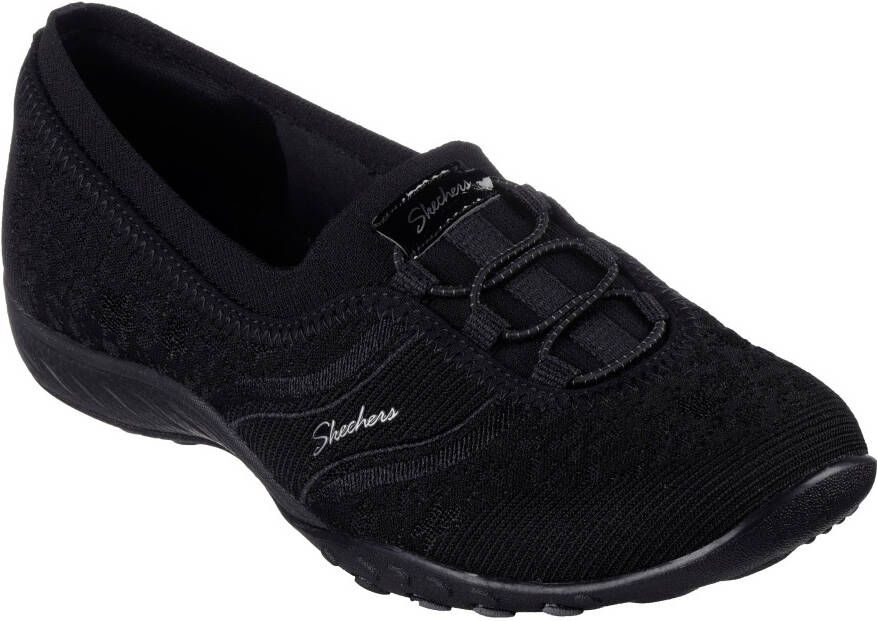 Skechers Slip-on sneakers BREATHE-EASY-MY SWEETS Slipper ballerina vrijetijdsschoen met air-cooled memory foam