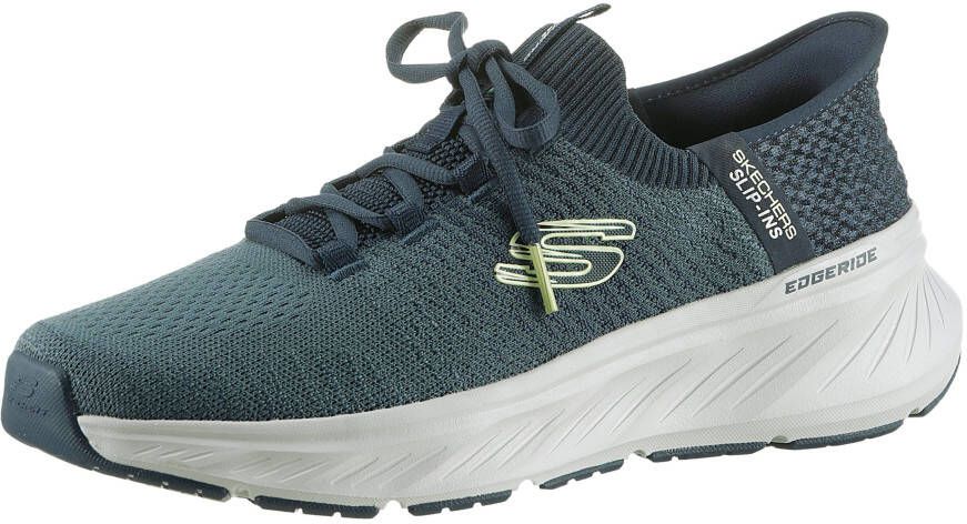 Skechers Slip-on sneakers Edgeride Raygo instappers vrijetijdsschoen met elastische stretch-fit technologie