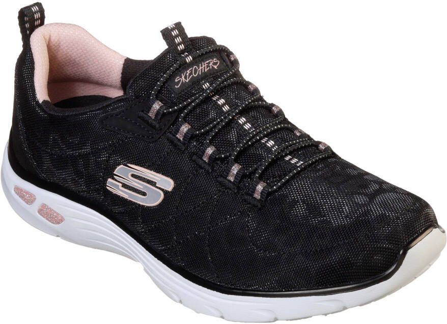 Skechers Slip on sneakers Empire D´Lux Spotted met changerend luipaardmotief