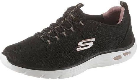 Skechers Slip on sneakers Empire D´Lux Spotted met changerend luipaardmotief