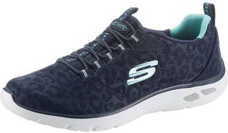 Skechers Slip-on sneakers Empire D´Lux Spotted met changerend luipaardmotief