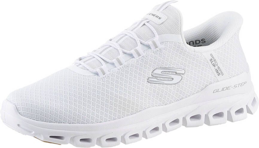 Skechers Slip-on sneakers GLIDE-STEP instapschoen vrijetijdsschoen trainingsschoen met praktische elastische band