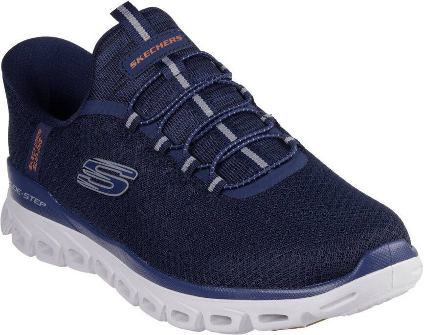 Skechers Slip-on sneakers GLIDE-STEP instapschoen vrijetijdsschoen trainingsschoen met praktische elastische band