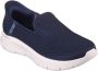 Skechers Slip-Ins: GO WALK Flex Relish 124963-NVY Vrouwen Marineblauw Sneakers - Thumbnail 3