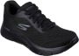 Skechers Go Walk Flex heren wandelschoenen zwart - Thumbnail 2