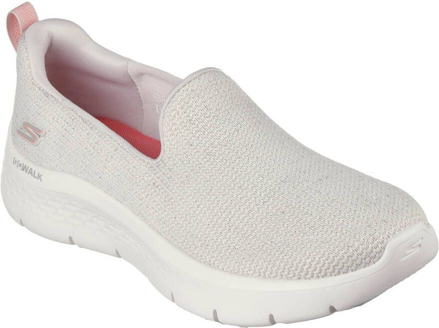 Skechers Slip-on sneakers GO WALK FLEX- Slip-on schoen slipper vrijetijdsschoen met logo op de hiel