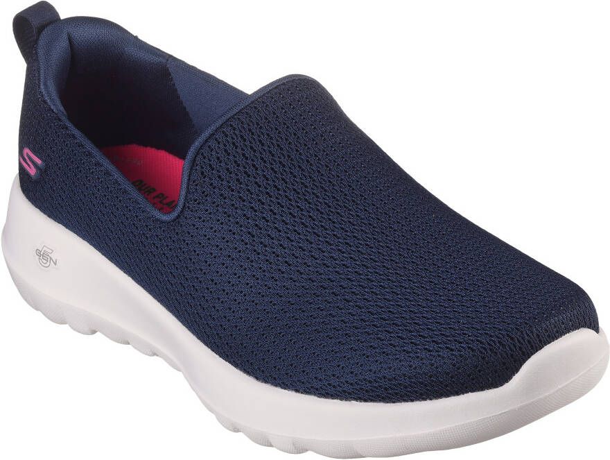 Skechers Slip-on sneakers GO WALK JOY-AURORA vrijetijdsschoen instapschoen trainingsschoen in vegan uitvoering