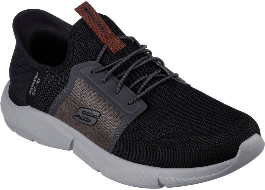 Skechers Slip-on sneakers INGRAM-BRACKETT Slipper trainingsschoen vrijetijdsschoen in vegan uitvoering