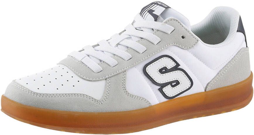 Skechers Slip-on sneakers NEW WAVE CUP-CALVEN retro sneaker veterschoen met elastiek