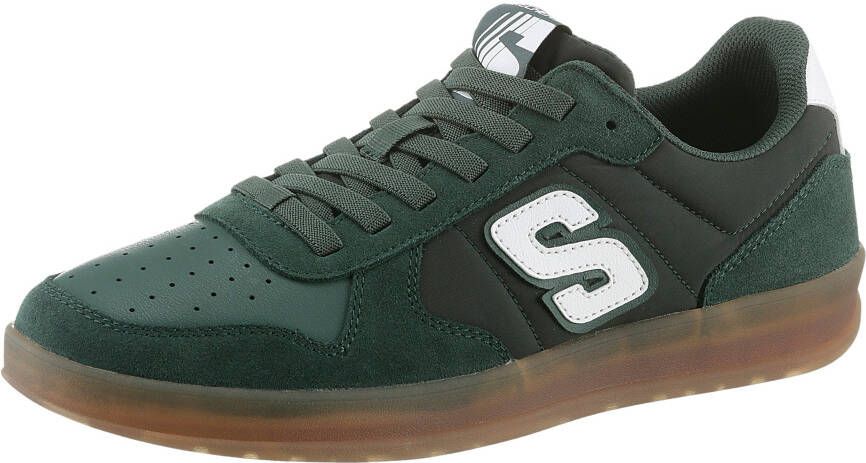 Skechers Slip-on sneakers NEW WAVE CUP-CALVEN retro sneaker veterschoen met elastiek