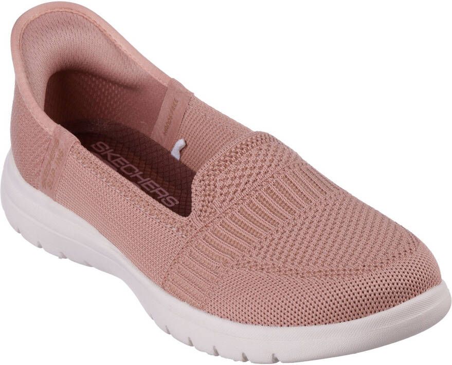 Skechers Slip-Ins On The Go Flex Camellia 138181-CRML Vrouwen Roze Schoenen