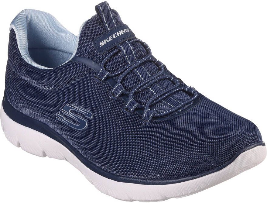 Skechers Slip-on sneakers SUMMITS- met contrastdetails - Foto 1