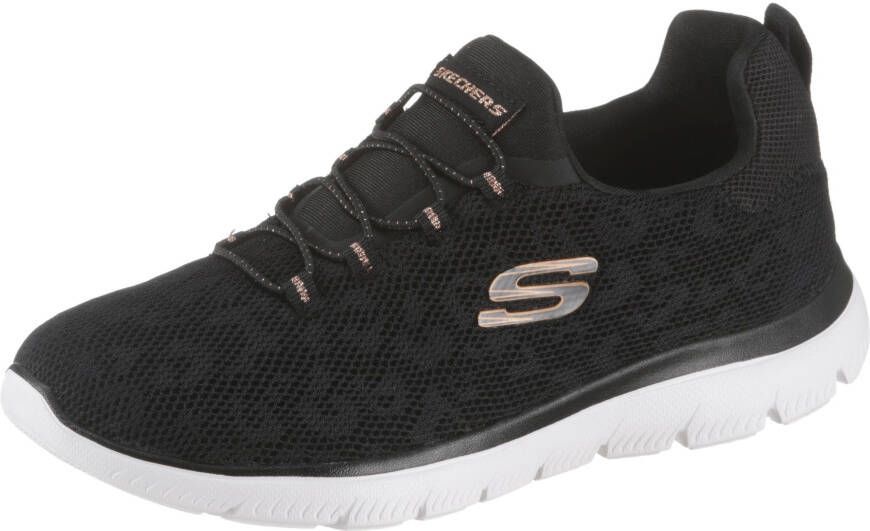 Skechers Summits Leopard Spot dames sneakers Zwart - Foto 5