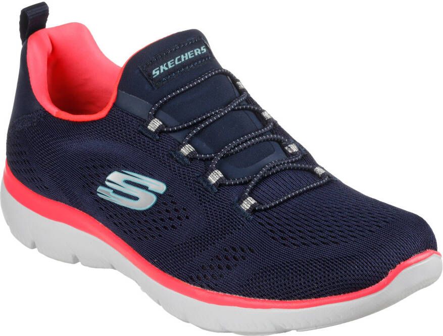 Skechers Slip-on sneakers SUMMITS PERFECT VIEWS Vrijetijdsschoen halfschoen geschikt voor machinewas