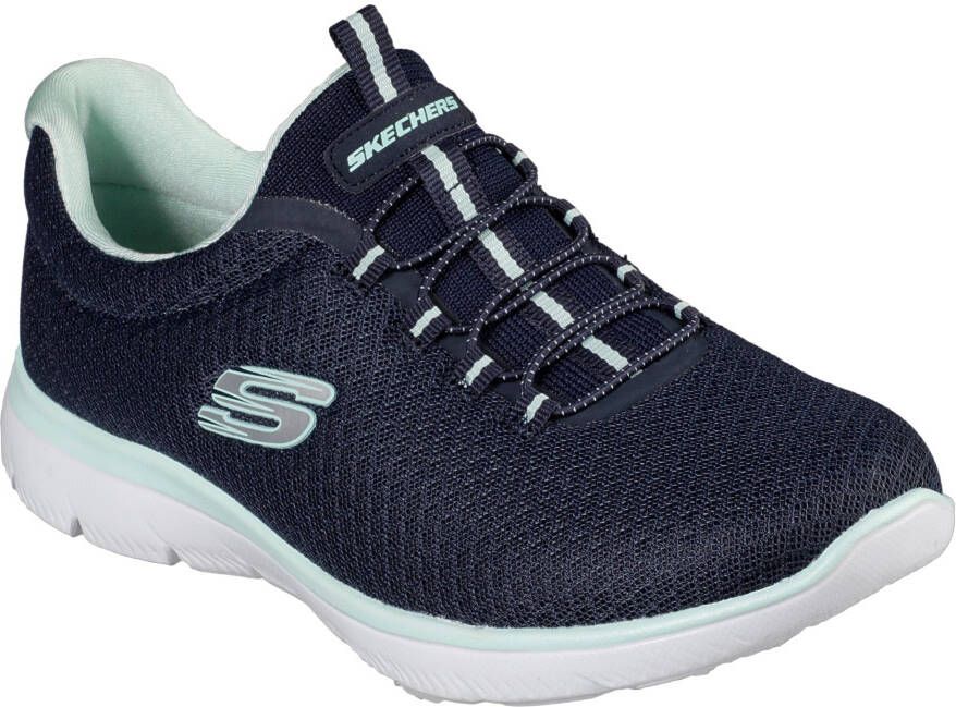 Skechers Slip-on sneakers Summits vrijetijdsschoen comfortabele schoen met schokabsorberende tussenzool