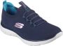 Skechers Slip-on sneakers Summits vrijetijdsschoen halfschoen slipper met flexibele tractionloopzool - Thumbnail 1