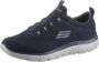 Skechers Slip-on sneakers Summits Vrijetijdsschoen slipper comfortschoen met elastiek om in te stappen - Thumbnail 4