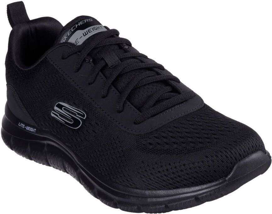 Skechers Slip-on sneakers TRACK-LESHUR Vrijetijdsschoen trainingsschoen instapschoen in materiaalmix