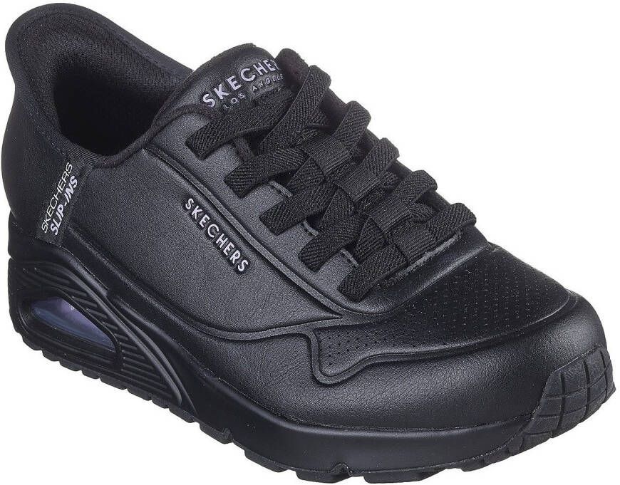 Skechers Slip-on sneakers Uno Easy Air instapschoen slippers plateausneaker met sleehak