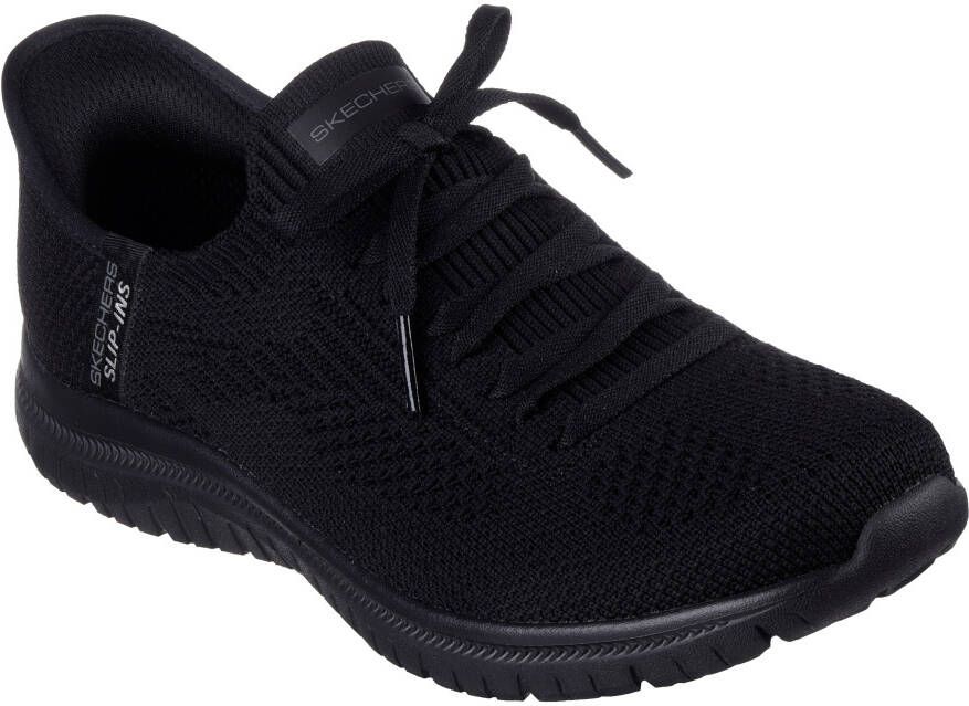 Skechers Slip-on sneakers VIRTUE-DIVINITY Instapschoen slipper vrijetijdsschoen met sierveters om in te stappen