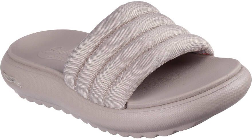 Skechers Slippers ARCH FIT CLOUD- zomerschoen slippers poolslides met geprofileerde zool