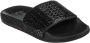 Skechers Go Walk Arch Fit Worthy 140274-BBK Vrouwen Zwart Slippers - Thumbnail 2