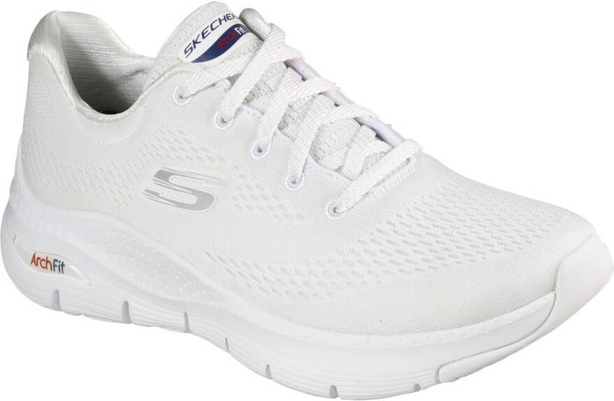 Skechers Sneakers ARCH FIT met zijlogo-embleem vrijetijdsschoen halfhoge schoen veterschoen