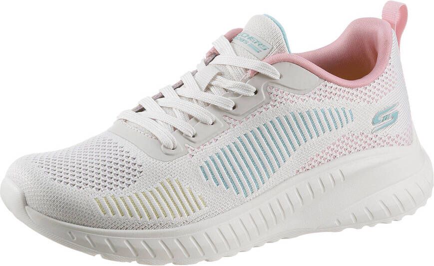 Skechers Sneakers BOBS SQUAD CHAOS COLOR CRUSH in mooie kleurencombinatie vrijetijdsschoen halfschoen veterschoen