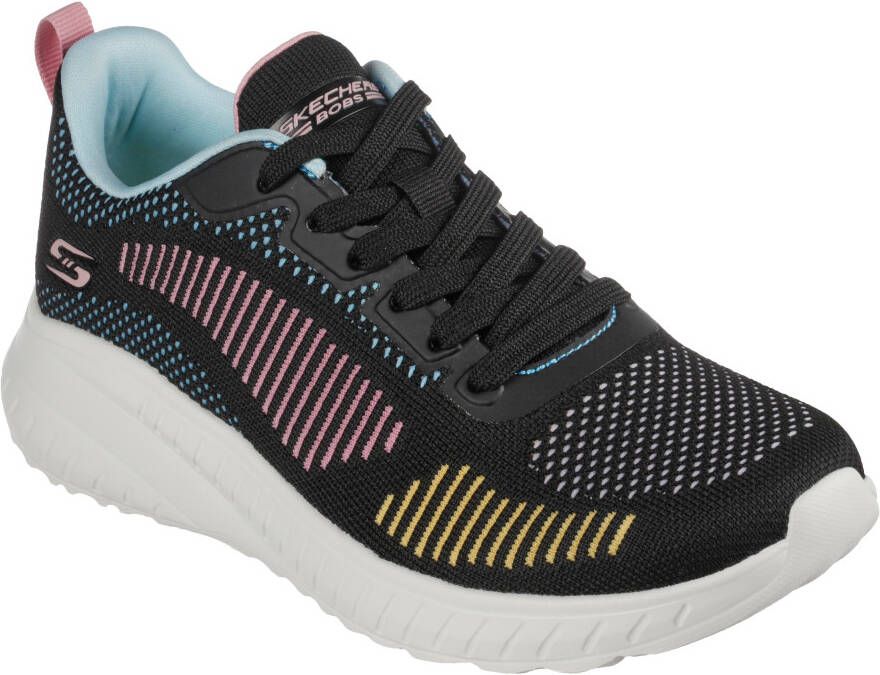 Skechers Sneakers BOBS SQUAD CHAOS COLOR CRUSH in mooie kleurencombinatie vrijetijdsschoen halfschoen veterschoen