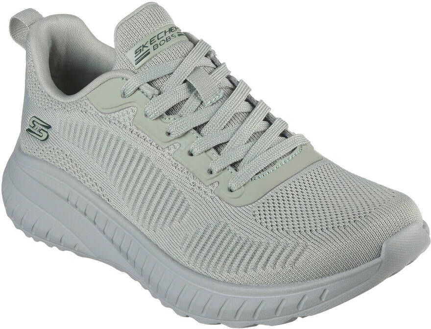 Skechers Sneakers BOBS SQUAD CHAOS FACE OFF vrijetijdsschoen lage schoen veterschoen met comfort binnenschoen