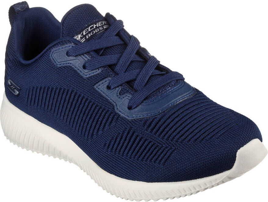 Skechers Sneakers BOBS SQUAD TOUGH TALK Veterschoen vrijetijdsschoen trainingsschoen in brei-look