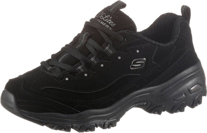 Skechers Sneakers D'LITES PLAY ON met air cooled memory foam vrijetijdsschoen lage schoen veterschoen