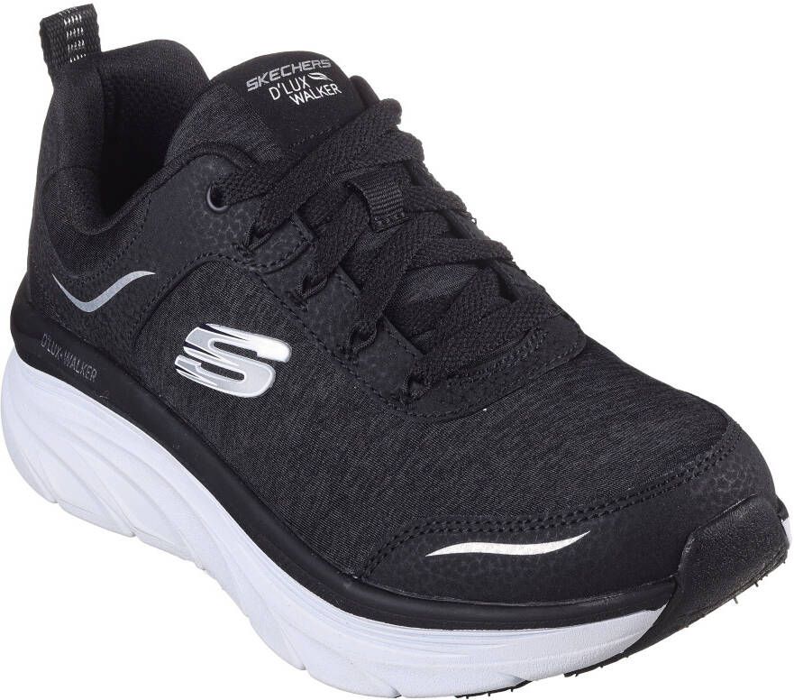 Skechers Sneakers D'LUX WALKER COOL GROOVE met relaxed fit-uitrusting vrijetijdsschoen halfhoge schoen veterschoen