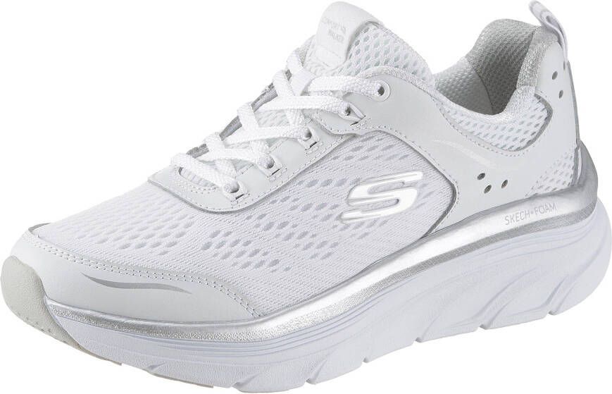 Skechers Sneakers D´Lux Walker met relaxed fit-uitrusting vrijetijdsschoen halfhoge schoen veterschoen