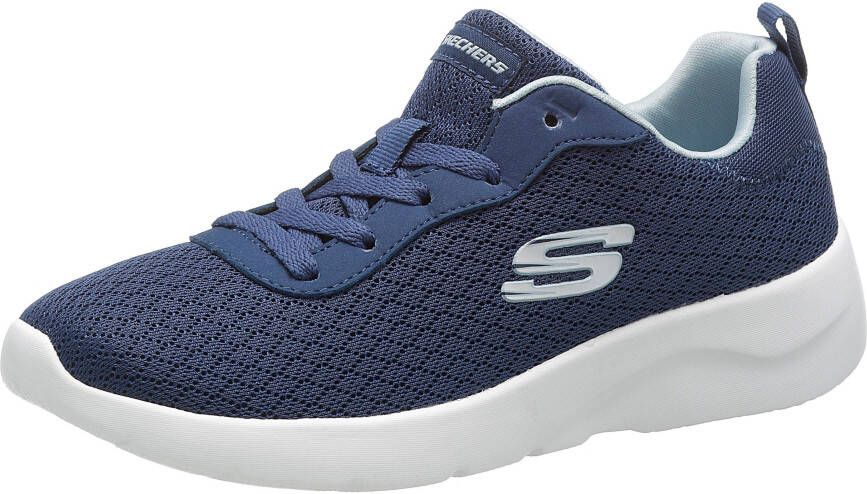 Skechers Sneakers Dynamight 2.0 Eye to Eye met memory foam vrijetijdsschoen halfschoen veterschoen