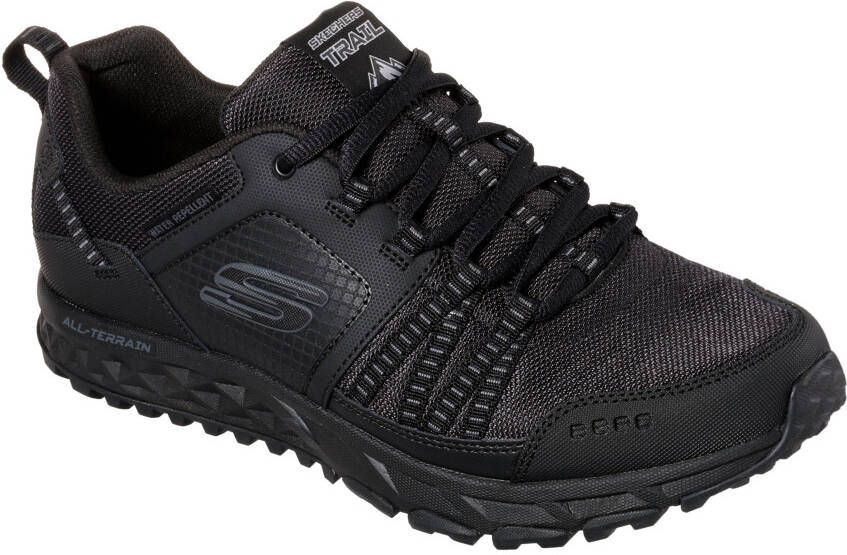 Skechers Sneakers Escape Plan met waterafstotend materiaal vrijetijdsschoen veterschoen